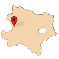 ligging van Pisching