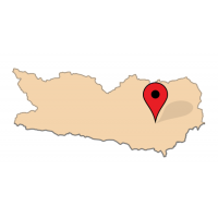 ligging van Poggersdorf