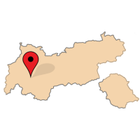 ligging Prutz in Oostenrijk