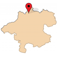 ligging van Putzleinsdorf