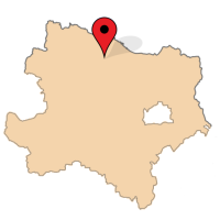 ligging van Rodingersdorf