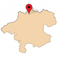 ligging van Römersdorf