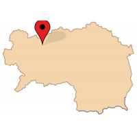 ligging van Rottenmann