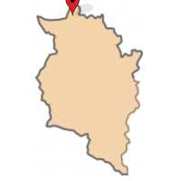 ligging van Ruggburg