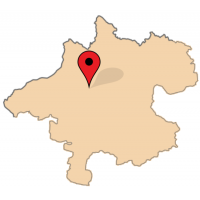 ligging van Ruhringsdorf