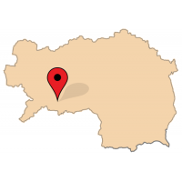 ligging van Russdorf