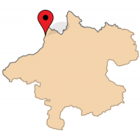 ligging van Sachsenberg