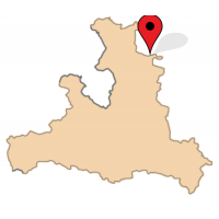 ligging van Scharfling