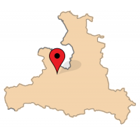 ligging van Schmalenbergham