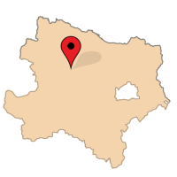 ligging van Senftenbergeramt
