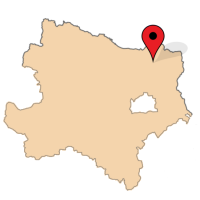 ligging van Siebenhirten