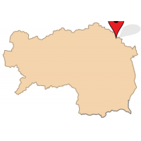 ligging Spital Am Semmering in Oostenrijk