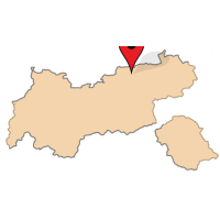 ligging Steinberg Am Rofan in Oostenrijk