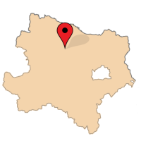 ligging van Stiefern