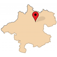 ligging van Strassham