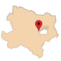 ligging van Süßfeld