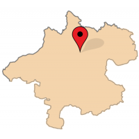 ligging van Taubenbrunn