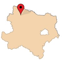 ligging van Thaua