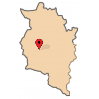 ligging van Thüringen