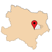 ligging van Tirolerhofsiedlung