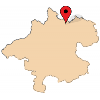 ligging van Unterbrunnwald