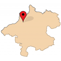 ligging van Untergriesbach