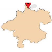 ligging van Untergrünau