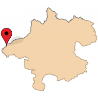 ligging van Unterkriebach