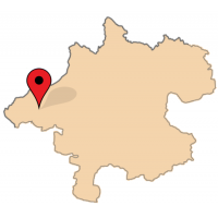 ligging van Unterlindach