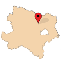 ligging van Unterparschenbrunn