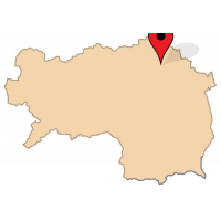 ligging Veitsch in Oostenrijk