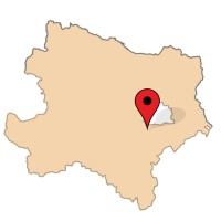 ligging van Vorderbrühl