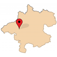 ligging van Vordersteining