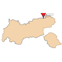 ligging van Vorderthiersee