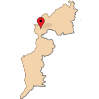 ligging van Walbersdorf