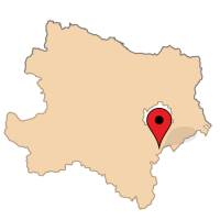 ligging van Wampersdorf