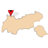 ligging van Wängle