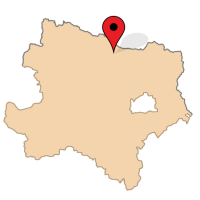 ligging van Watzelsdorf