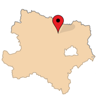ligging van Wolfsbrunn
