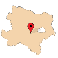 ligging van Wöllersdorf
