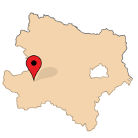 ligging van Zarnsdorf
