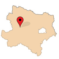 ligging van Zeissing