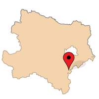 ligging van Zillingdorf