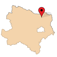 ligging van Zwentendorf